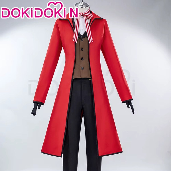 Grell Sutcliff Cosplay Costume Anime Black Butler Cosplay【S-3XL】DokiDoki-N Grell Sutcliff Cosplay Men Uniform Costume Plus Size - AliExpress 200000532