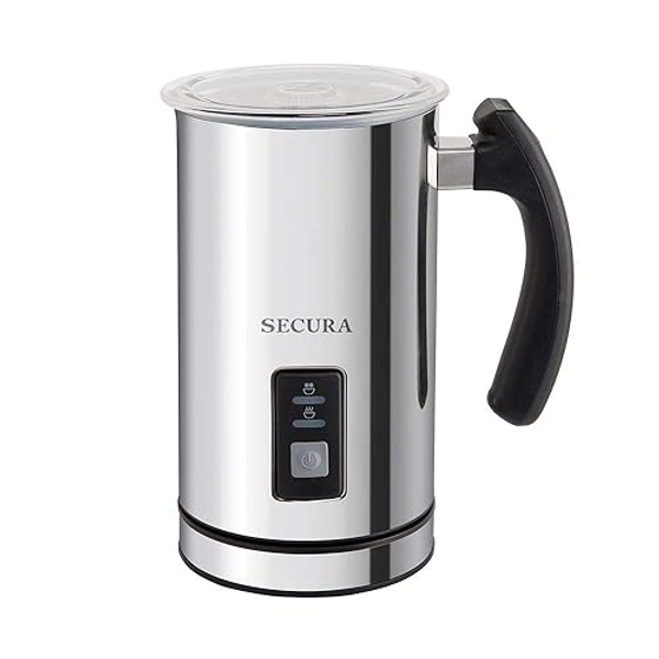 Secura Automatic Electric Milk Frother and Warmer 250ml - 1 Cup