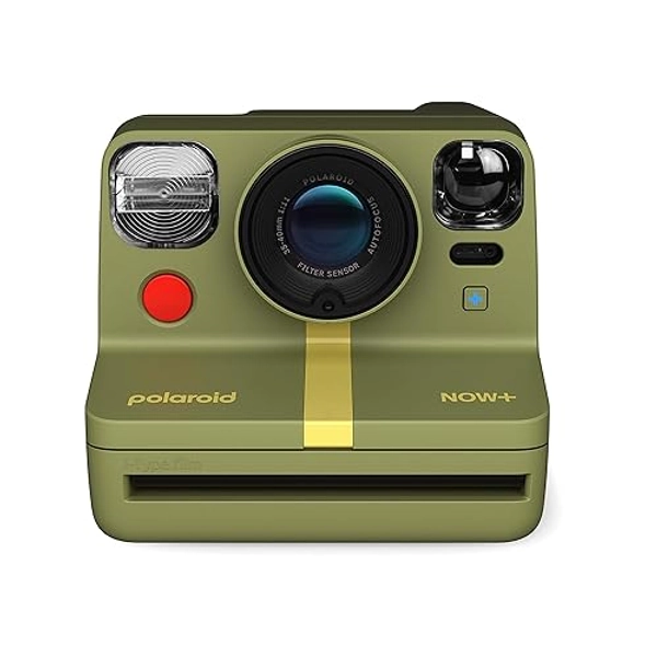 Polaroid Now+ 2nd Generation I-Type Instant Film Bluetooth Connected App Controlled Camera - Forest Green (9075)