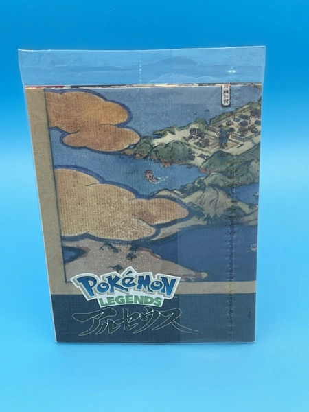 Pokemon Legends Arceus Hisui Sinnoh Region Map Poster Japanese Exclusive Bonus