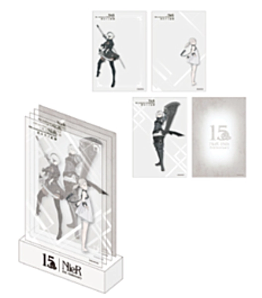 NieR 15th Anniversary EXHIBITION Layer Acrylic Plate Set