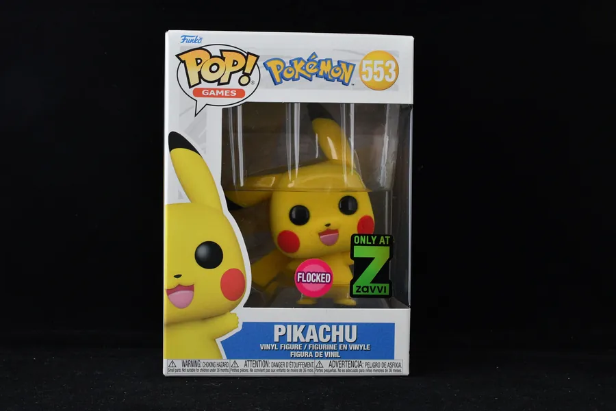 Funko Pop! Pikachu Waving (Flocked) | Pokemon