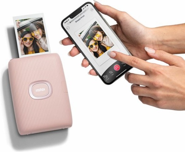 Fujifilm Instax Mini Link 2 - Mobiele fotoprinter - Soft Pink