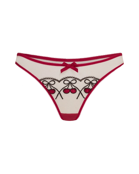 Avalee Thong in Red |By Agent Provocateur