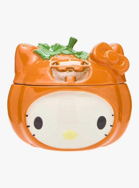 Sanrio Hello Kitty Pumpkin Figural Candy Dish 