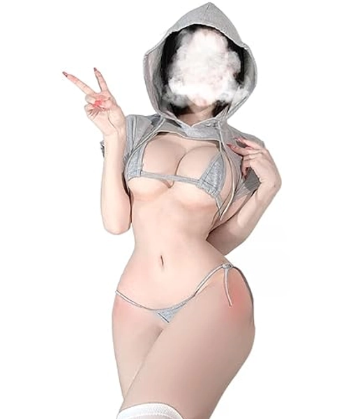 SINROYEE Japanese Lingerie Sexy Underwear Anime Set Cosplay Costumes Lolita Naughty Bikini
