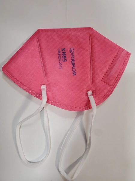 [50 pack] Pink Color Powecom ® KN95 Respirator Mask - Headband Style - 10 masks per pack- Made to the NEW GB2626-2019 Standard with Better Breathability