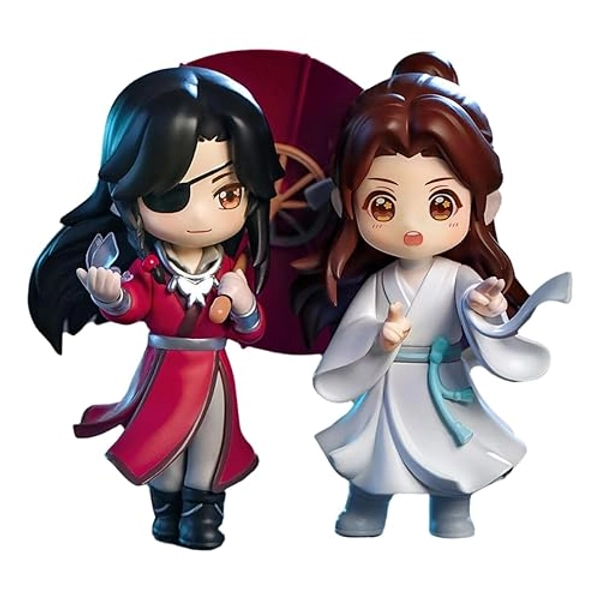 THE UNTAMED Heaven Official'S Blessing Character Ornaments，Tian Guan Ci Fu Desktop Decoration Yu Jun Yu Feng Series Animation Peripheral Products (QU YIN DIE)