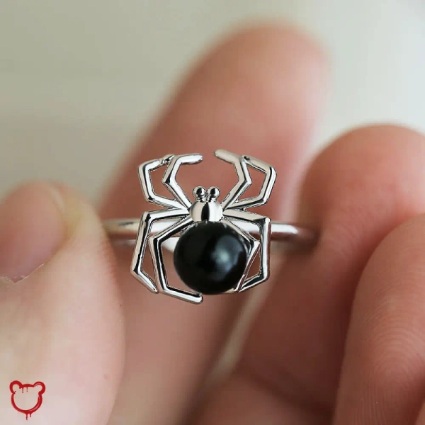 Spider CZ Ring