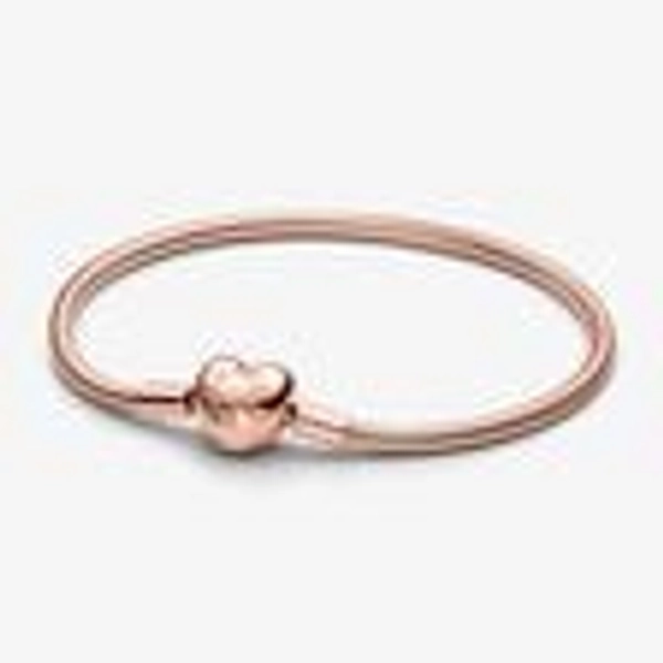 Snake Chain Bracelet, 7.5 Inch | Rose Gold