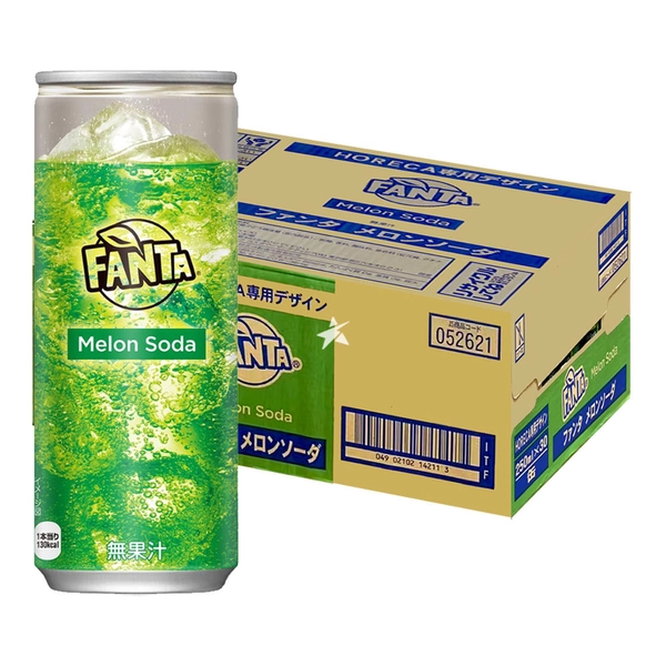 Fanta Japan Exclusive Melon Soda 250ml (30 Cans)