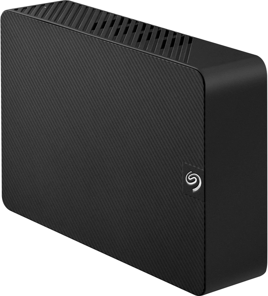 Seagate - Expansion 14TB External USB 3.0 Desktop Hard Drive with Rescue Data Recovery Services - Black