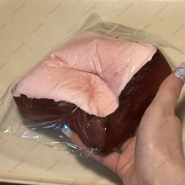 Sticky Toast Squishy Toy Slow Rising Strawberry Chocolate Toast Squeeze Toy Bread Fidget Toy Stress Release Hand Relax Gift Toy - AliExpress 26