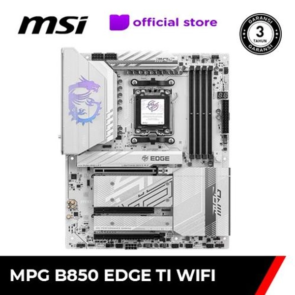 MSI MPG B850 EDGE TI WIFI DDR5 Motherboard [ATX | AM5]