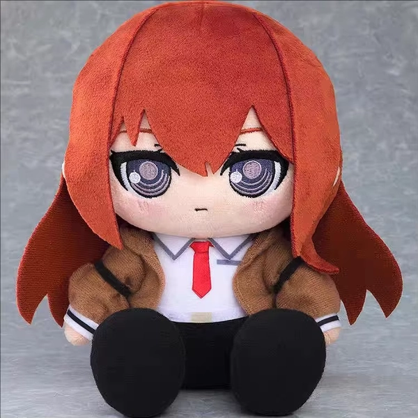 19cm Makise Kurisu plushie
