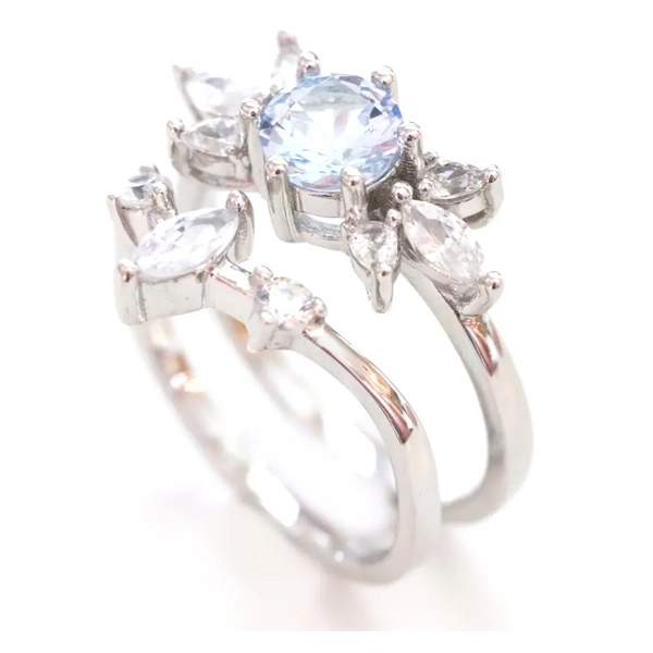Blue Zelda Ring Set