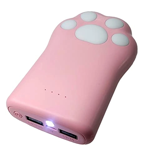VVP Portable Charger, Fast Charging 10000mAH Power Bank, Cutest Device for iPhone 15 14 13 12 11 Any Series, Samsung Galaxy S23 S22 S21 S20 Fold/Flip ETC