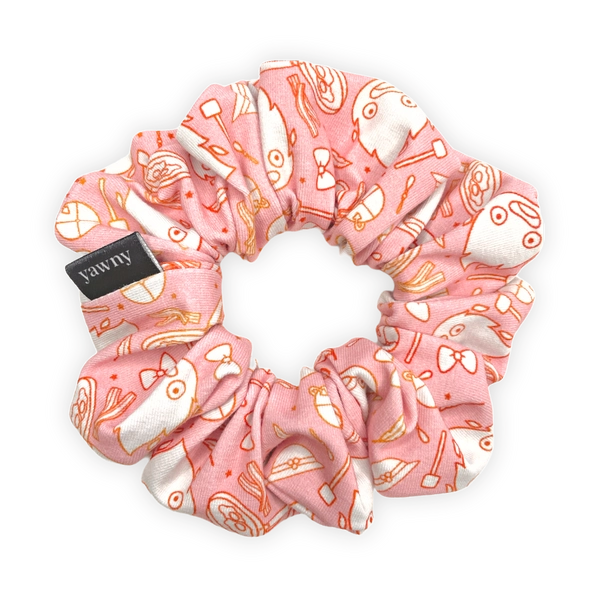 Calcifer Anime Scrunchie (cotton lycra)
