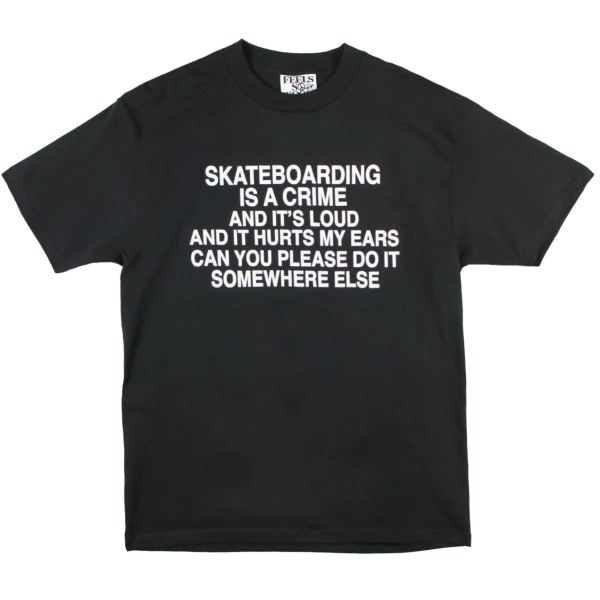 Skateboarding is a Crime