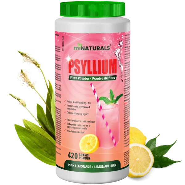 Psyllium Husk Powder, 420 g - Pink Lemonade