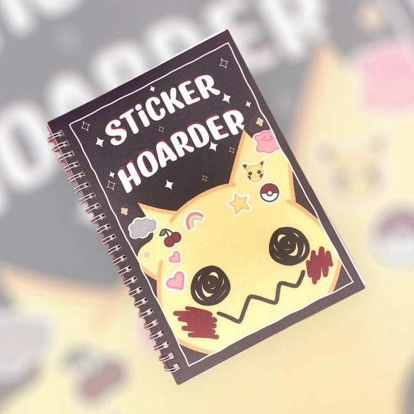 Mimikyu Reusable Sticker Book