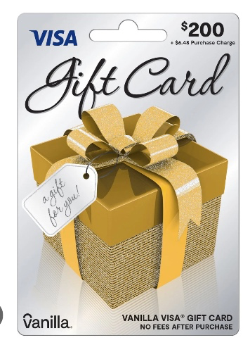 $200 Birthday Gift Card