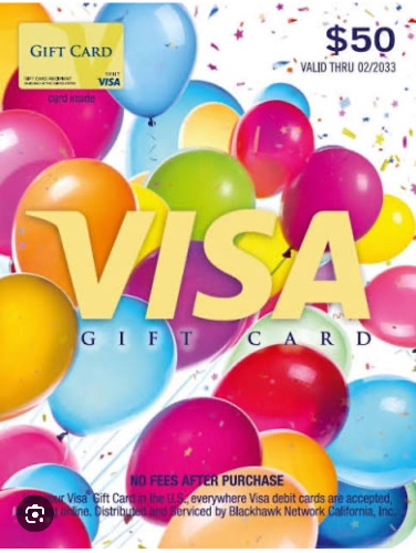 $50 Birthday Gift Card