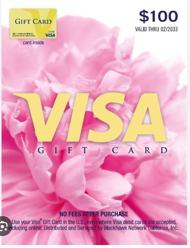 $100 Birthday Gift Card