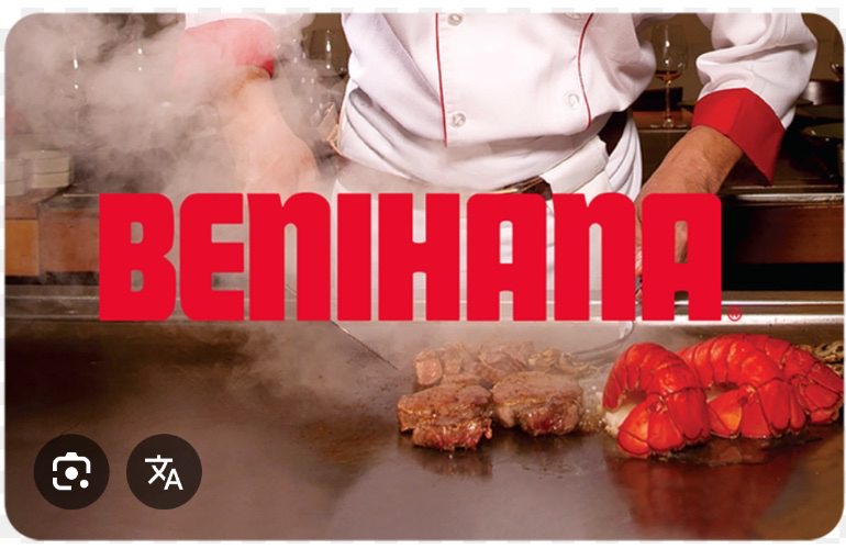Benihana Gift Card