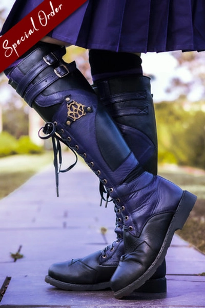 Women's Monolith Moto Boots - Special Order
