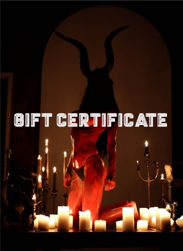 Toxic Vision GIFT CERTIFICATE