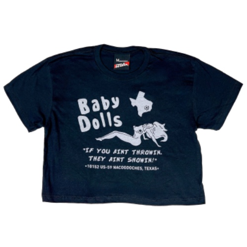 Baby Dolls - BYOB CROP TOP - Small