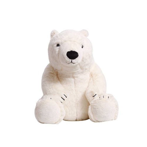 Adorable Plush Polar Bear Toy - 1 / 35cm