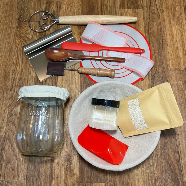 Homesteading Deluxe Sourdough Starter Kit Live Active or Dehydrated Start Baking Now!