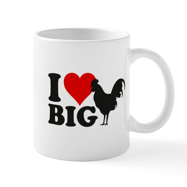 I Love Big 11 oz. Ceramic Mug
