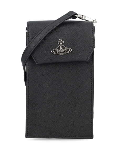 Orb-plaque phone bag