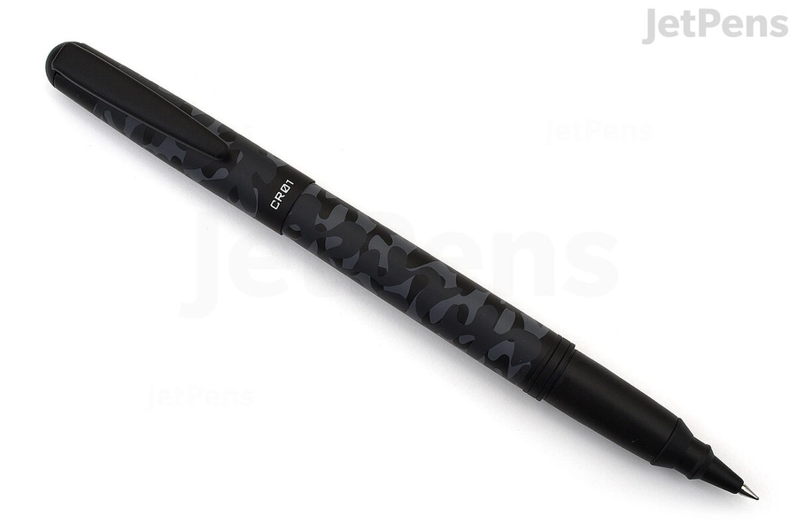 OHTO CR01 Ceramic Rollerball Pen - 0.5 mm - Camouflage Black