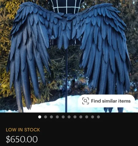 Custom Overlord Albedo Wings 