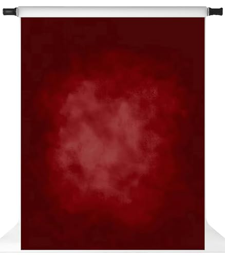 Kate Red Photography Backdrop Professional Photo Studio Props Red Backdrop for Photoshoot, 10x6.5ft - 10x6.5ft - red