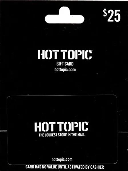 Hot Topic Gift Card