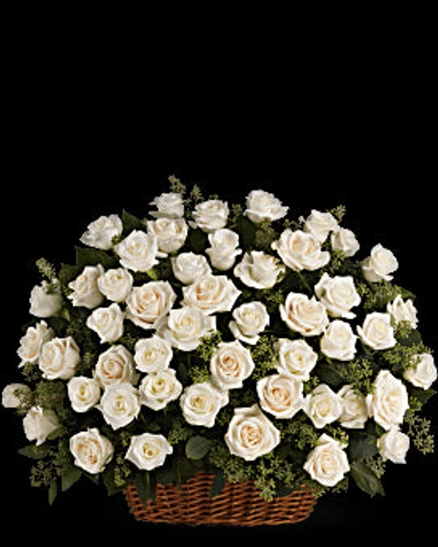 Bountiful Rose Basket