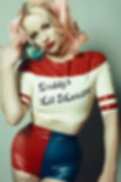 Latex Pin-Up Harley Quinn inspired