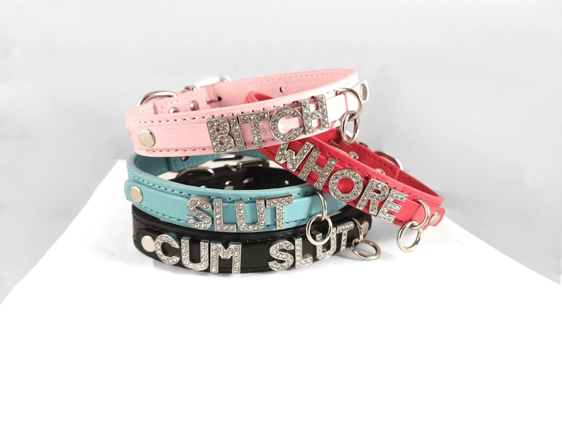 Custom Women Choker Collar,Name Choker Collar,Word Collar Necklace,Cosplay Initial Letters Choker,Wide Huge Gold Collar,Gifts For Her