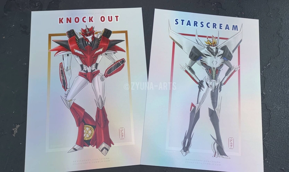 Knock Out / Starscream Holo Print