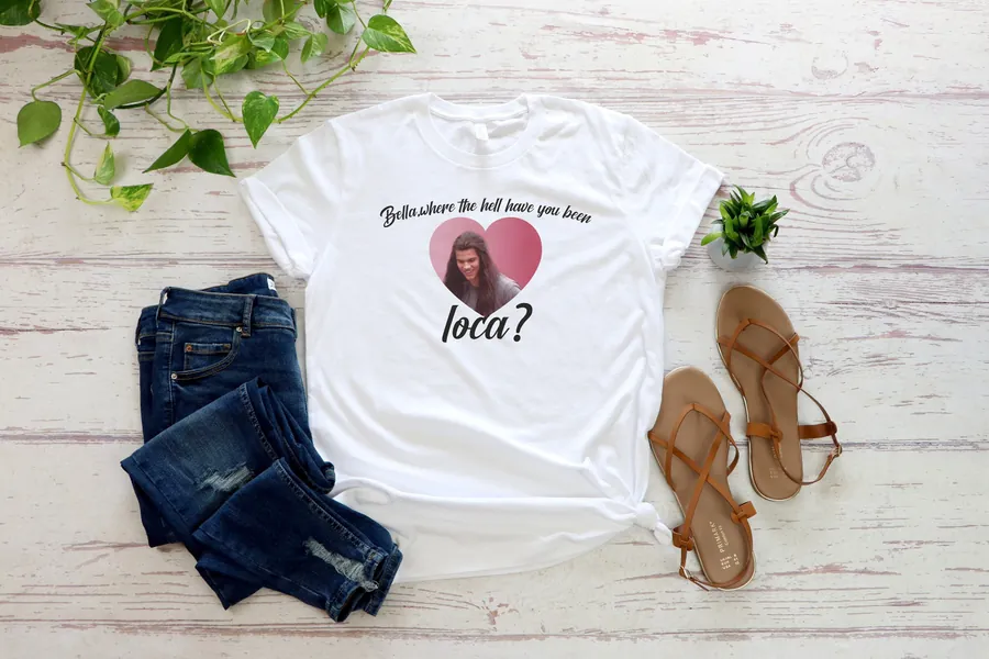 Loca Shirt, Bella Where The Hell Have You Been Loca Shirt, Best Friend Shirt, Bella Shirt, Twilight Quote Shirt, Lover Shirts, Bella Meme