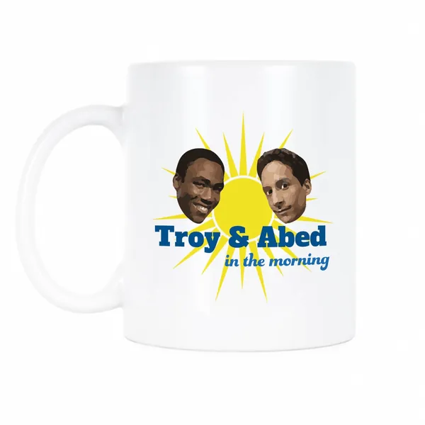 Troy and Abed in the Morning Mug Community tv show