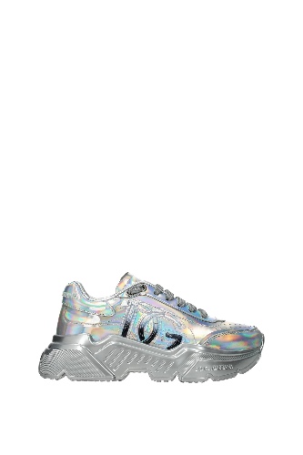 Dolce&Gabbana Sneakers Leather Silver - 38.5