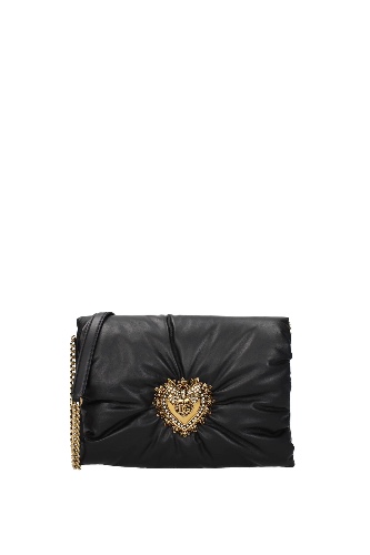 Dolce&Gabbana Clutches devotion Leather Black - OS