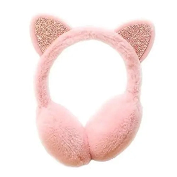 Cute Pastel Cat Ear Ear Muffs for Winter Comfort