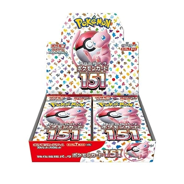 Pokemon Card Game Scarlet & Violet Enhanced Expansion Pack Pokemon Card 151 Box (Japanese) - 20 Packs